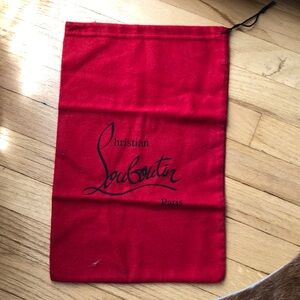 Christian Louboutin Red Dust Bag MK
